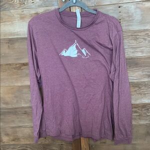 Mountain Graphic Long Sleeve Tee